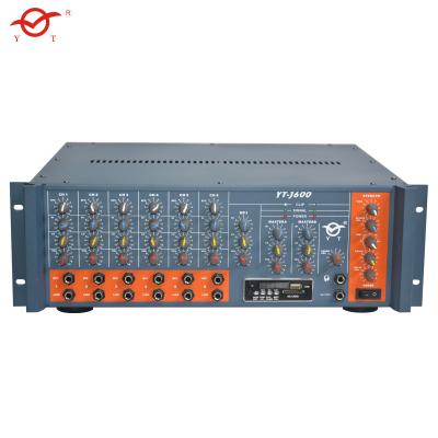 China Professional power amplifier 600w public address system PA amplifier for sale