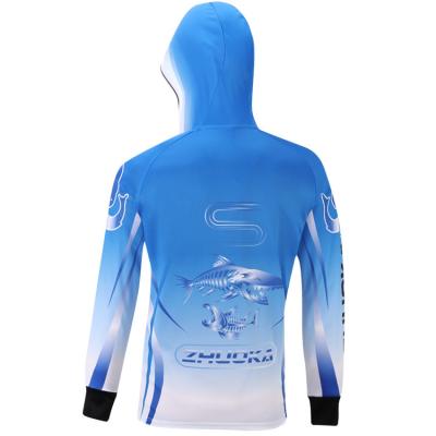 China QUICK DRY Polyester Wholesale Copy Uses Long Sleeve Men's Clothing Casual Hooded Fishing Sweater for sale