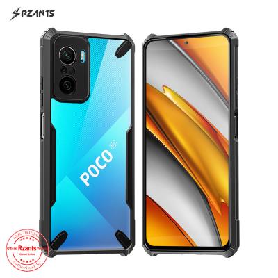 China Shockproof Rzants For Xiaomi Poco Pro MI 11i Phone Case F-3 MI 11X Hard [Bull] Crystal Clear Cover Double Slim Shockproof Hybrid Casing for sale