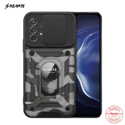 China Shockproof Rzants For Samsung Galaxy A72 A52S A32 A12 M12 A51 A71 Camouflage Ring Hard Case Push Shockproof Cover And Window [Jungle Tank] for sale