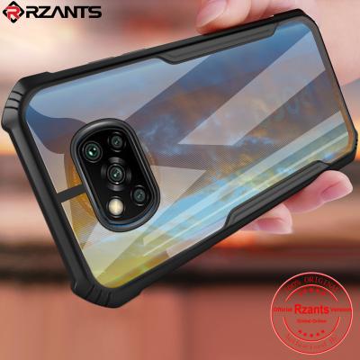 China TPU+PC+Glass Rzants For Xiaomi POCO X3 Pro NFC POCO X3 Hard Soft Shell Case Phone [Beetle] [Beetle] Enclosing Back Clear Hard Cover for sale