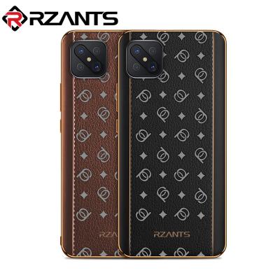 China Rzants For Oppo Reno 4Z 5G Case [Stars Moon] Ultra Light Plating 3D Business Cover Leather Phone Casing For Oppo Reno 4Z 5G for sale