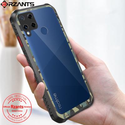 China TPU+PC+Glass Rzants For Realme C15 Case Keras Kucing Akrilik Kembali Tpu Lembut Transparent Edge Aman Kejutan [Beetle] for sale