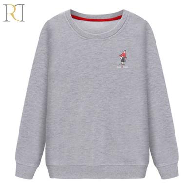 China Wholesale Custom Anti Shrink Embroidered Men's Hoodies Sweatshirts Crewneck Anti Shrink for sale