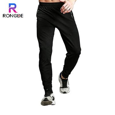 China Wholesale Viable Mens Black Spandex Gym Sports Jogging Pants for sale