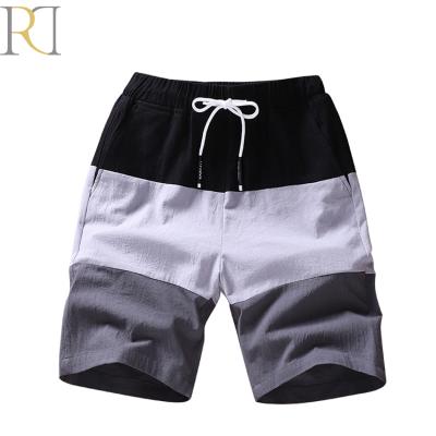 China OEM Sustainable Drawstring Stripped Custom Printed Shorts For Men for sale