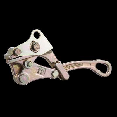 China High Quality Forged 3 TON Wire Rope Grip Cable Clamp Hand Puller Come Along Flange Tightening Wire Rope 16-32mm for sale