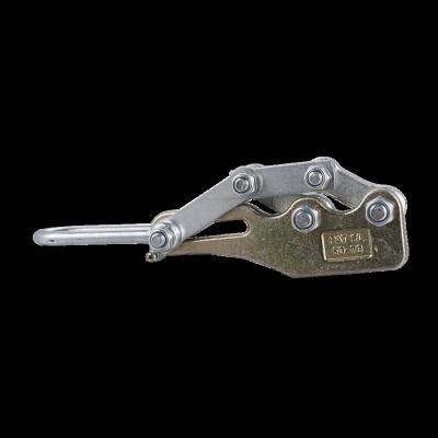 China High Quality Steel #45 PAT SL 50-70 GJ Wire Rope Grip Pull Sock Hand Puller Come Along Double Clamp Wire Grip Cam for sale