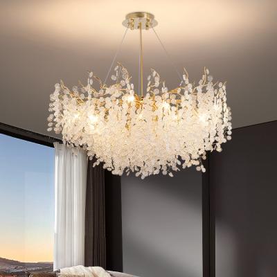 China 2022 Modern Gold Chandelier Crystal Lights Large Luxury Chandelier for sale