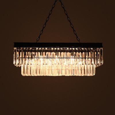 China Modern Rounds LED Pendant Lights Modern Crystal Chandelier Modern European Style New Design for sale