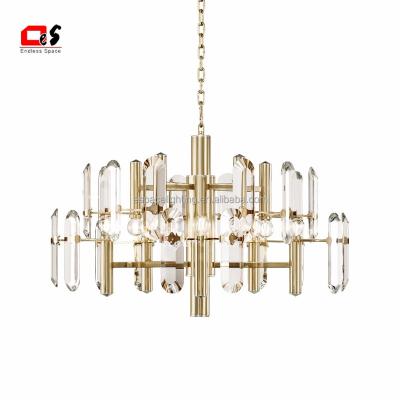 China New Modern Luxurious Modern K9 Chandelier Crystal Lighting for sale