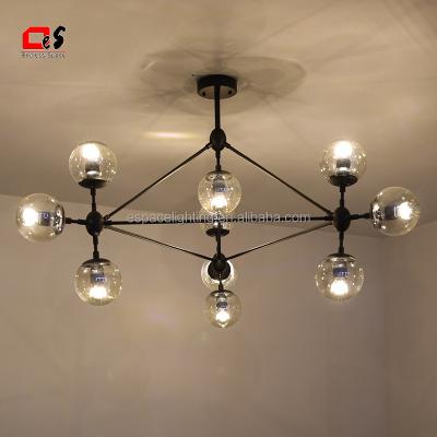 China Vintage Vintage Ball Lights and Modern Hand Blown Glass Pendant Lighting for sale