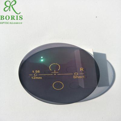 China 1.67 Photochromic RX Prescription Lenses Free Form Progressive HMC SHMC Blue Coating RX Lens for sale