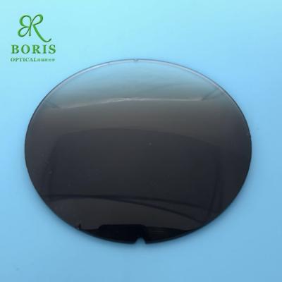 China 71/73/75mm Boris Custom Sunglass Lenses Non-polarizedcr-39 1.49 gradient brown sunglasses lens for sale