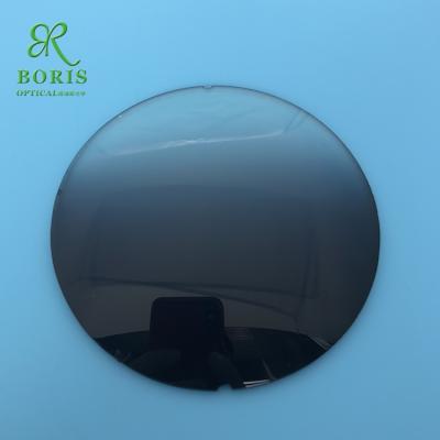 Cina Boris Resin Custom Sunglass Lenses Non-polarized customized 1.49 grey gradient sunglasses lens in vendita