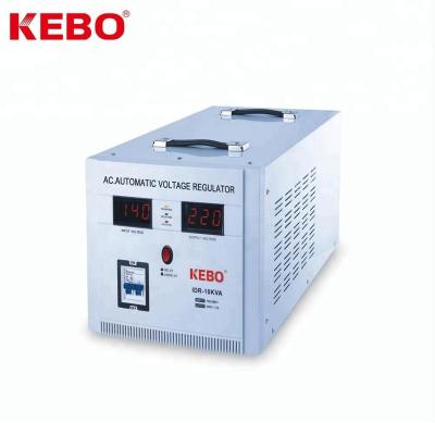 China SVC KEBO AVR 10000VA AC Automatic Voltage Stabilizer Motot Servo Type for sale