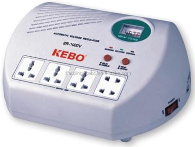 China SVC KEBO AVR 1000VA AC Automatic Voltage Stabilizer Relay Type for sale