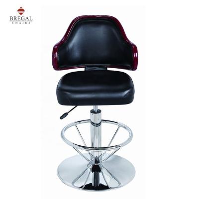 China 2021 Modern Popular Design Casino Chair In Molded Foam With Chrome Base for sale