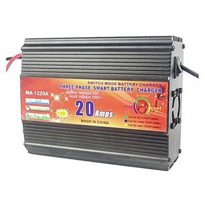 China MA-1220A Battery Kadip Standard 20A Automatic Battery Charger for sale