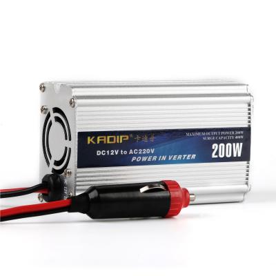 China Home Appliance Micro 200 Watt CE ROHS CE Off Gride Modified Mini Sine Wave DC12V 24V To AC 110V 220V 200W Car Power Inverter for sale