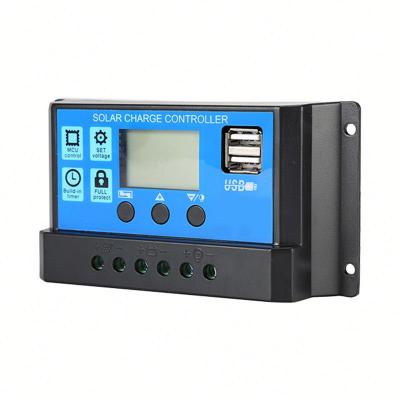 China Wholesale Price 10A 20A 30A PWM Manual Solar Charger Controller Charge Controller for sale