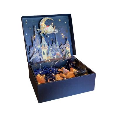 China Wholesale High Quality Recycled Materials Constellations Gift Packaging Box Revolving Gift Storage Box Pop Inside Cardboard Box for sale