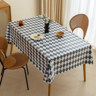 China Diamond Shaped Oilproof And Oilproof Waterproof PVC Coating For Table Cloth Table Cushion Table Cloth for sale