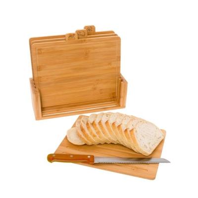 China Europe Standard 100% Natural Bamboo Cheese Cutting Board and Knife Set CE / EU Certified for sale