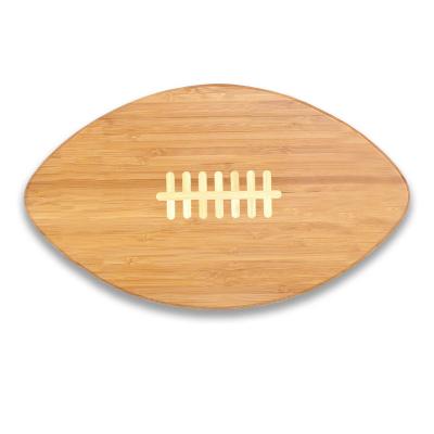 China Natural Bamboo Football Cheese Cutting Board for Home Kitchen Rectangle Colour for sale