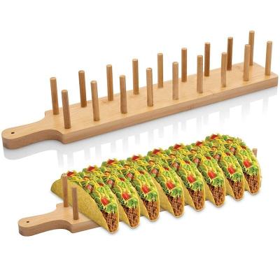 China Customized Pattern Type Plateaux a tacos de forme ondulee for Mexican Restaurant for sale