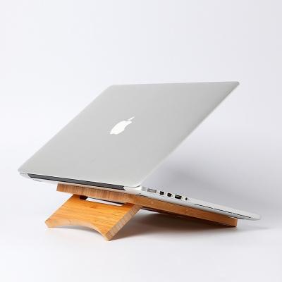 China Foldable Adjustable Bamboo Laptop Stand Tablet Holders Oem for sale