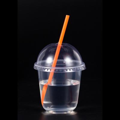 China Beverage bubble tea cup 360/500/600/700/1000ml pp drinking cups and saucers 80ml-1000ml transparent OEM plastic disposable beverage paper for sale