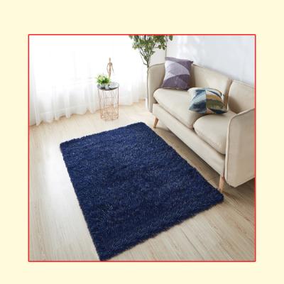 China High Quality Bed Blanket Long Wool Carpet Washable Modern Simple Fluffy Silk Yarn Carpet for sale