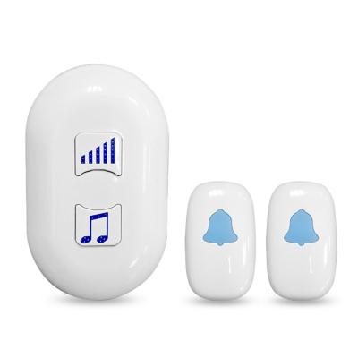 China Modern Digital Wireless Door Bell with 38 melodies for long range choice up to 50-100 meters for sale