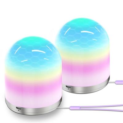 China Bedroom Night Lights for Kids Baby LED Table Bedside Night Light Lamp with Dimmable Rechargeable Nursery Night Light for Kids for sale