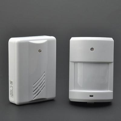 China Wireless PIR Home Security Motion Sensor Driveway Door Entry Chime Alarm Home Office Building Hotel Store Business Visitor Door Chime Alarms System for sale