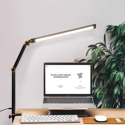 China Eye-Care Modern Remote Control Swing Arm Dimming Adjustable Color Temperature Timing Function Gaming Work Study LED Smart Table Lamps for sale