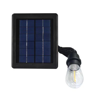 China Outdoor String Lights Bulb String Lights Poly Solar Panel Christmas Solar Lights Holiday Decorations for sale