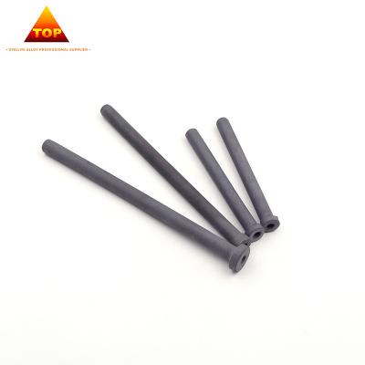 China Tubo matálico-cerámico de la protección del termopar de Thermowell del cerametal de la circona para la solución de acero en venta