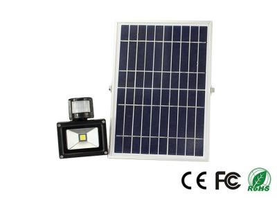 China Lúmens altos conduzidos postos solares das luzes de inundação do sensor de movimento IP65 10 watts à venda