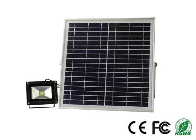 China Lithium Battery 12v 15w Commercial Solar Flood Lights With PIR Sensor for sale