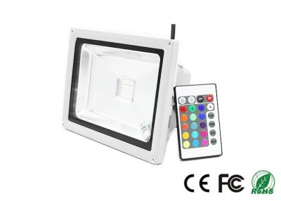 China IP65 Led Colour Changing Flood Lights RGB 20w Led Floodlight With Controller for sale