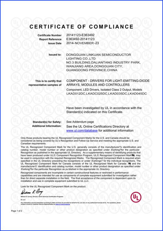 UL certification - GR8 TECHNOLOGY Co LTD