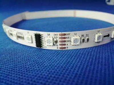 China Addressable DMX  DMX512 Pixel Digital RGB LED Strip for sale