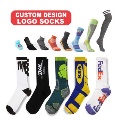 China QUICK DRY TY-BK001 No MOQ Custom Design Your Style Custom SOX OEM Logo Crew Socks Designer Socks Elite for sale