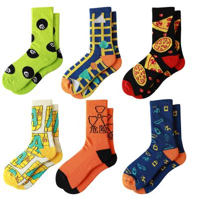 China QUICK DRY Z-885 Customized Colorful Socks Patterns Novelty Fashion Men Socks Happy Socks Women for sale