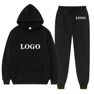 China J-547 Wholesale Daily Use OEM Sweatsuit Sports Gym Custom Printing Unisex Hoodies Sets Sport Wear Hoodie And Pants Jogger Set for sale