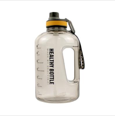 China Frost Motivational Gym Quality Water Jug Viable Bottle Half Gallon Plastic Water Bottle for sale