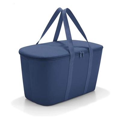 China Factory Customized Waterproof Plain Color Cool Food Women Thermal Durable Insulated Daily Use Tote Cooler Bags for sale