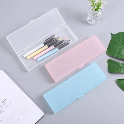 China Schools & New Office Stationery Creative Stationery PP Plastic Translucent Frosted Box for sale